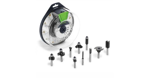 Festool Box-OF HW S8 Mix Router Bit Box 10 Piece Set product image