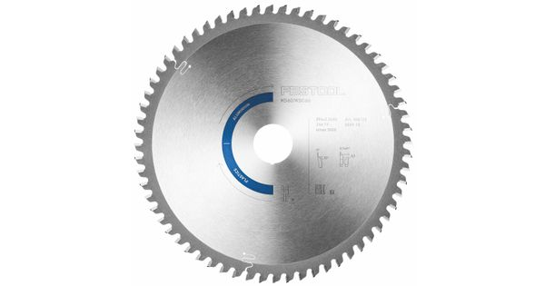 Festool HW 216x2,3x30 TF64 Aluminium/Plastics Saw Blade 216mm 64T product image