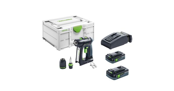 Festool C 18 HPC 4,0 I-Plus Cordless Drill in Systainer product image