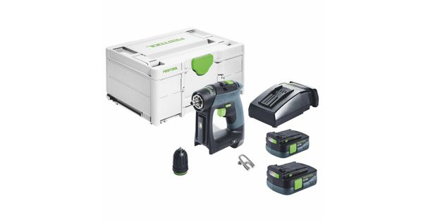 Festool CXS 12 2,5-Plus Cordless Drill 10.8V 2.5Ah Set product image
