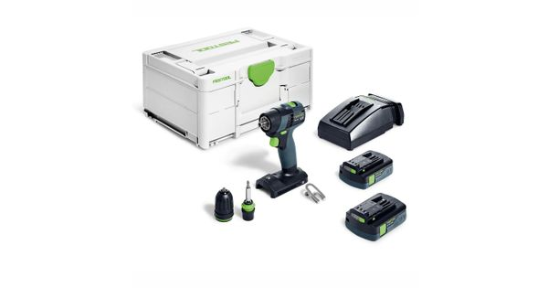 Festool TXS 18 C 3,0-Plus Cordless Drill with classic T-shape design product image
