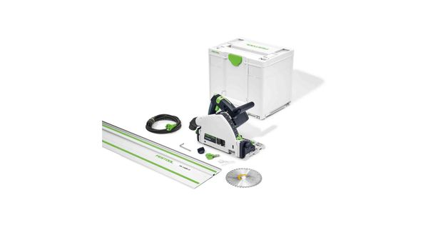 Festool TS 55 FEBQ-Plus-FS Plunge-Cut Saw (With FS 1400/2 Guide Rail) product image