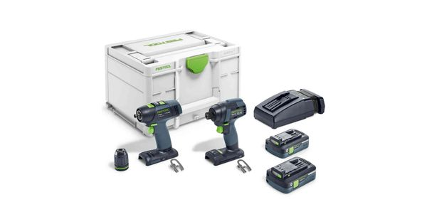 Festool TID 18 HPC 4,0 I-Set T18 Screwdriver and Drill Bit Set (Combo Set) product image