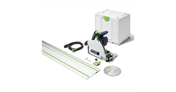 Festool TS 60 KEBQ-Plus-FS Plunge-Cut Saw with Guide Rail in Systainer³ product image