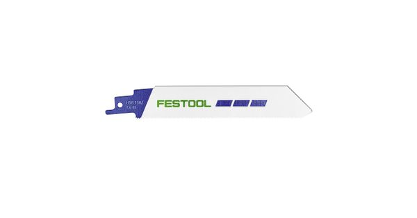 Festool HSR 150/1,6 BI/5 METAL STEEL/STAINLESS STEEL Sabre Saw Blade Set 150mm 5pc product image