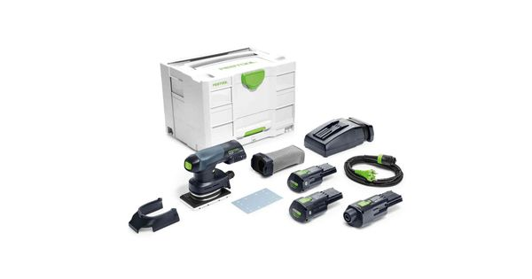 Festool RTSC 400 Li 3,0 I-Set Cordless Orbital Sander 18V product image
