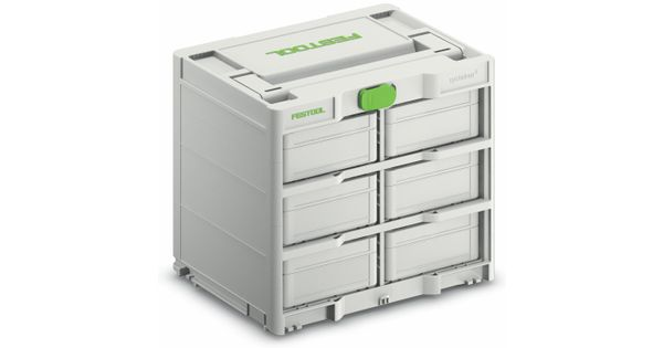 Festool SYS3-RK/6 M 337-Set Systainer³ Rack with 6 x SYS3 S 76 product image