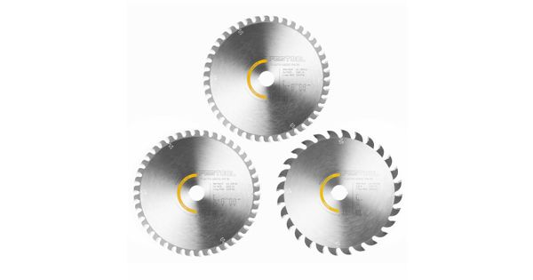 Festool KSB-SORT/3 W 168x1,8 Circular Saw Blade Set 168mm 3 Piece product image
