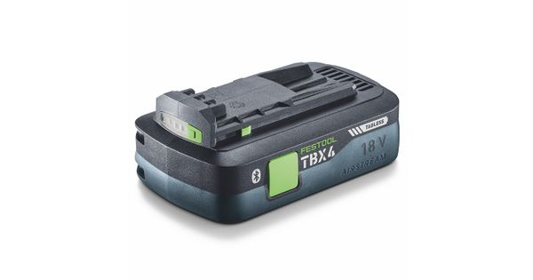 Festool BP 18 TBX 4 C-ASI 18V 4.0Ah Tabless Bluetooth Battery Pack product image