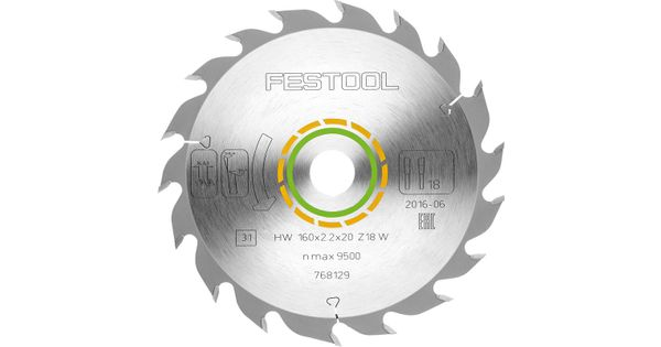 Saw Blade Hw 160x2,2x20 W18 product image