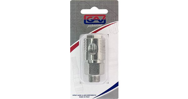 Quick Coupler 1/4'm Packaged Euroline product image