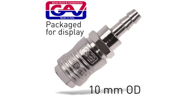 Quick Coupler 10mm Hose Packaged Euroline product image