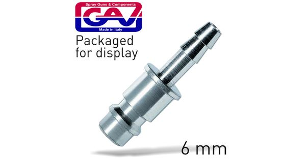 Connector German 6mm Hose 2 Packaged product image