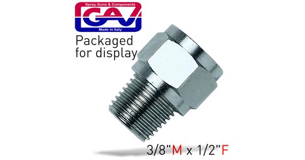 Taper Reducer Bush 3/8 X 1/2 M/fpackaged product image