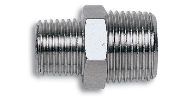 Taper Reducer Nipple 1/8 X 1/4 M/m Packaged product image