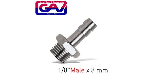 Hose Adaptor 1/8'm X 8mm product image