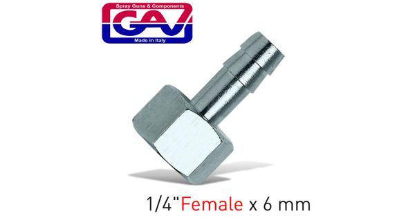 Hose Adaptor 1/4f X 6mm product image