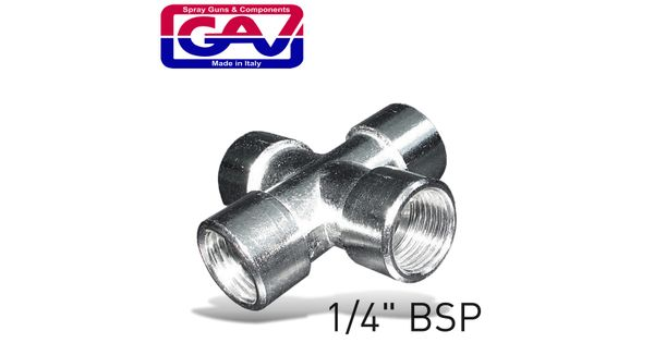4 Way Connector 1/4' Ffff product image
