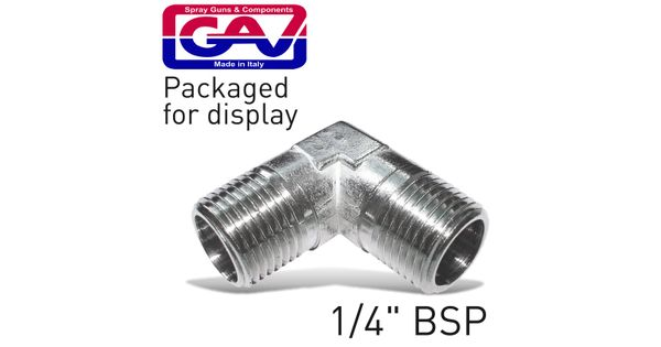 Elbow 1/4'mm Packaged product image
