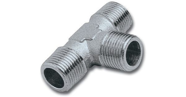 T Connector 1/4'mmm Packaged product image