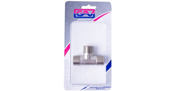 T Connector 1/2'mmm Packaged product image