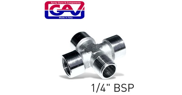 4-way Connector 1/4'3f/1m product image