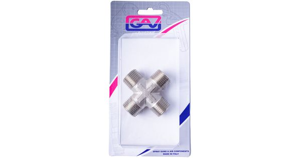 4-way Connector 1/2' Mmmm Packaged product image