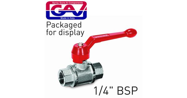 Quick Ball Tap 1/4'x 1/4'f-f Packaged product image