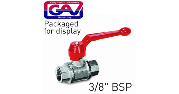 Quick Ball Tap 3/8'x 3/8'f-f Packaged product image