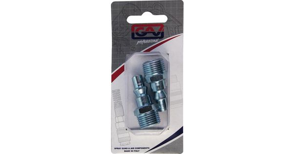 Quick Coupler Inserts Aro 3/8'm 2 Packaged product image