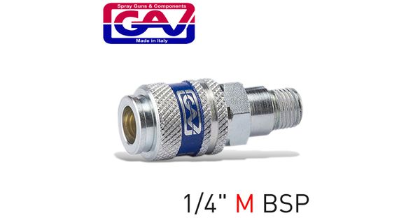 Hardened Steel Quick Coupler 1/4'm product image