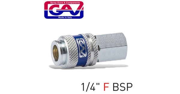 Hardened Steel Quick Coupler 1/4'f product image