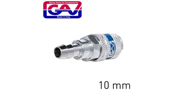 Hardened Steel Quick Coupler 10mm Hose Tail product image