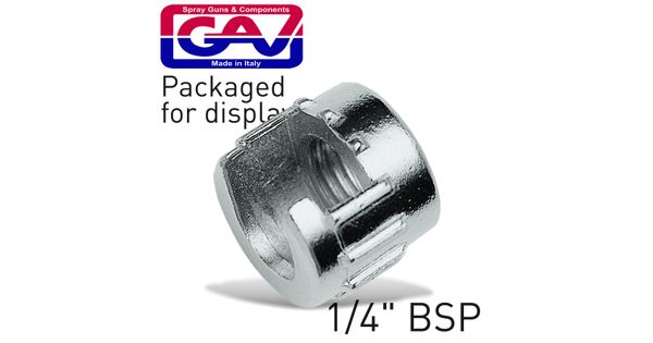 Metal Ring 1/4' For Bayonet Couplings Packaged product image