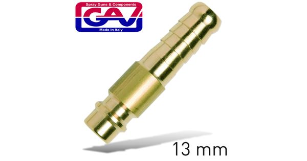 Brass Connector 13mm Hose German product image