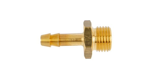 Brass Hose Tail 1/4 M X 6mm product image