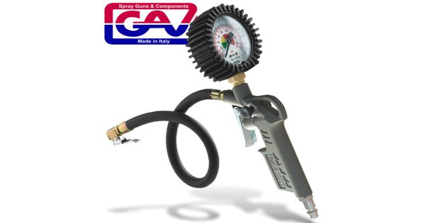 Tyre Inflator With Gauge In Blister product image