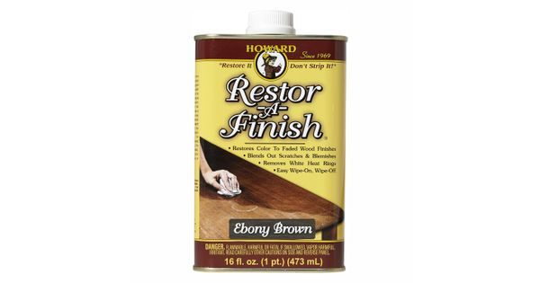 Howard Restor-a-finish Ebony Brown 237 Ml product image