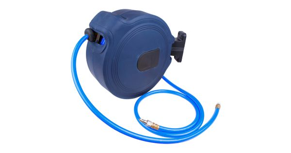 Air Hose Reel 15m X 9.5mm(3/8) Pu Hose P/p Casing Wall Mounted product image