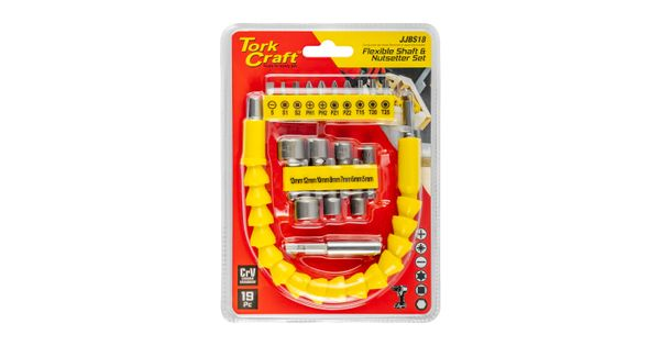Tork Craft 19 Piece Flexible Shaft & Nutsetter Set product image