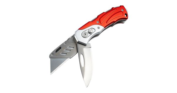 Knife Utility S/steel Blades Foldable With 5 Spare Blades product image