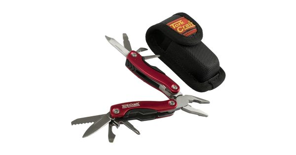 Multitool Red Mini With Nylon Pouch product image