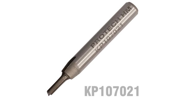 Straight Bit 1/8' (3.2mm) X 1/2' Cut Solid Carbide 2 Flute 1/4'shank product image