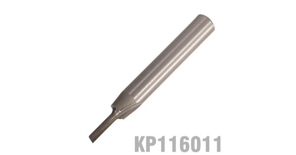 Straight Bit 3/32' (2.4mm) X 1/2' Cut Solid Carbide 2 Flute 1/4'shank product image
