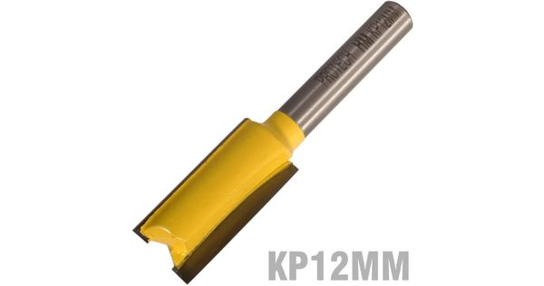 Straight Bit 12mm X 25mm Cut 2 Flute Metric 1/4' Shank product image