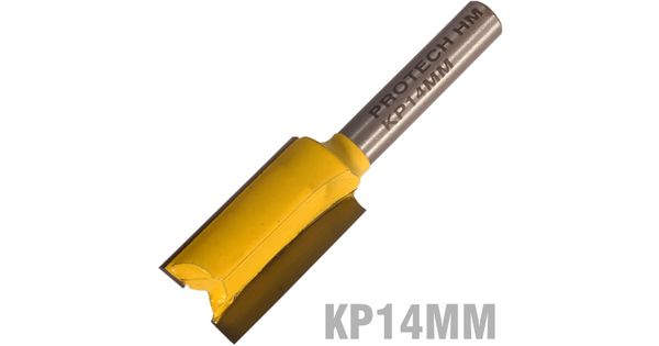 Straight Bit 14mm X 25mm Cut 2 Flute Metric 1/4' Shank product image