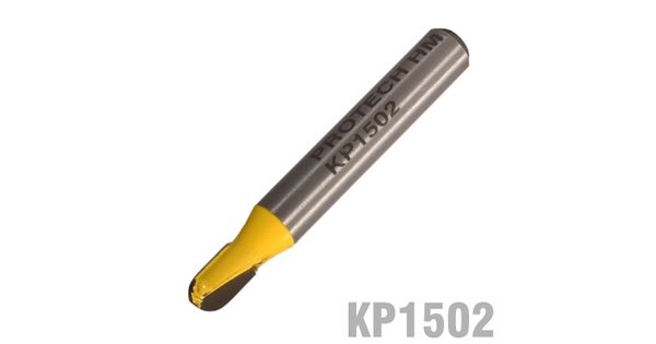 Round Nose Veining Bit One Flute 3/16' X 5/16' 1/4' Shank product image