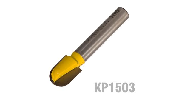 Round Nose Veining Bit One Flute 1/4' X 5/16' 1/4' Shank product image