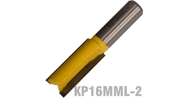 Straight Bit 16mm X 38mm Cut 2 Flute Metric 1/2' Shank product image
