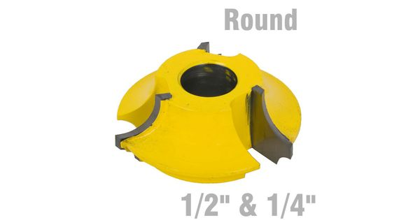 3 Wing Cutter 1/4' & 1/2' Quarter Round product image